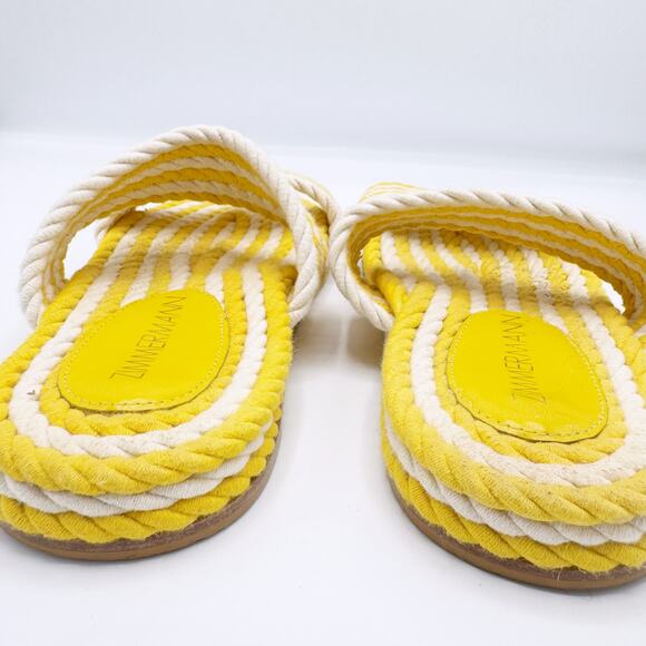 Zimmermann Yellow Rope Slides - Picture 9 of 14